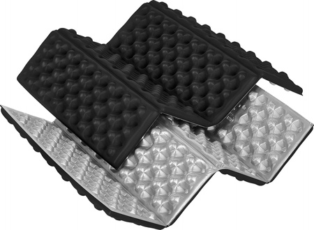 Karimata mata turystyczna do siedzenia składana NC17105 Nils camp czarna 40x30x2cm