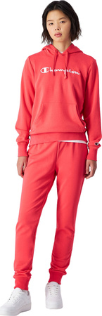 Spodnie damskie Champion Rib Cuff Pants różowe 118101 PS203