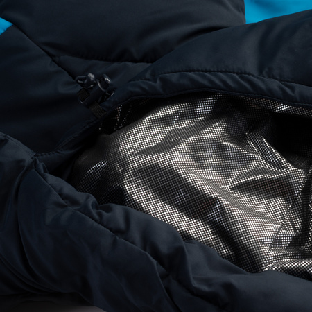 Męska Kurtka Zimowa Pikowana Varmi Ii dark grey melange rozmiar XXL