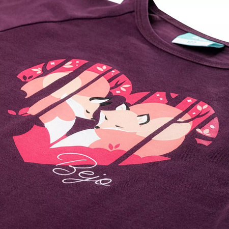 Dziecięca koszulka z długim rękawem bawełniana Bejo Rita Ls Kdg rozmiar 116