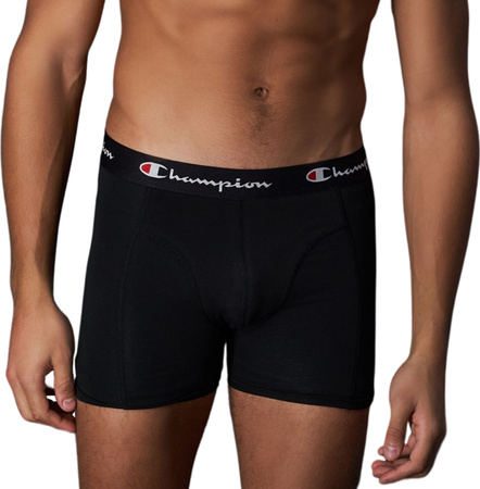 Bokserki męskie Champion 2 szt. czarne, szare U20001 KK002