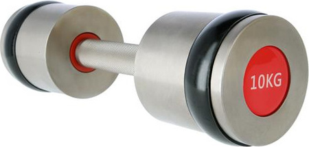 Hantla chromowana HMS Premium HH10 2x10 kg