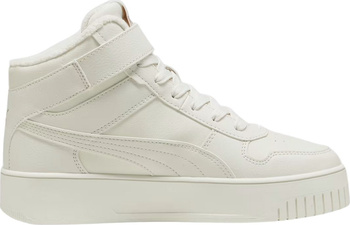Buty damskie Puma Carina Street Mid WTR kremowe 398050 02