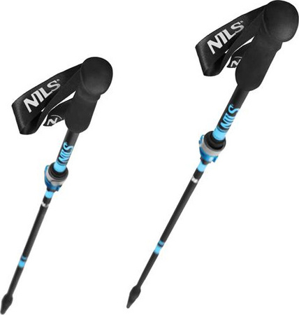 Kijki trekkingowe Nils Aluminiowe TK8604 regulwoane 38,5-135cm