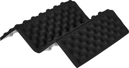 Karimata mata turystyczna do siedzenia składana NC17105 Nils camp czarna 40x30x2cm