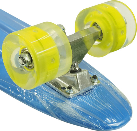 Deskorolka plastikowa Fiszka 22" LED PW-506