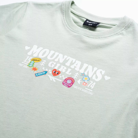 Dziecięca koszulka z krótkim rękawem bawełniana Hi-tec Mongi Jrg rozmiar 164