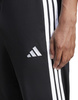 Spodnie męskie adidas Essentials 3-Stripes Single Jersey czarne JE6430