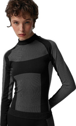 Koszulka termoaktywna damska Outhorn F097 czarna OTHAW23USEAF097 20S