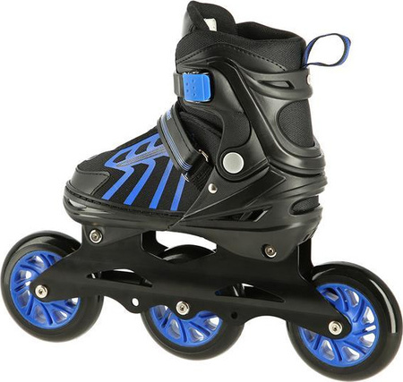 Łyżworolki Nils Extreme NA18812 ciemny niebieski rozmiar M (34-38)