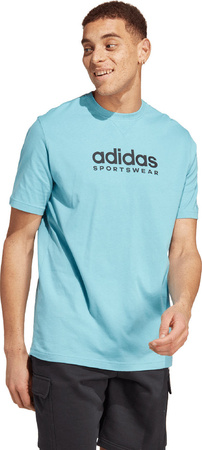 Koszulka męska adidas All SZN Graphic Tee niebieska IC9820