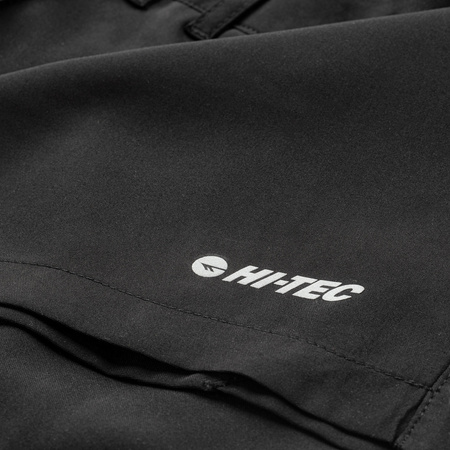 Męskie Spodenki trekkingowe Hi-tec Megano czarne rozmiar XXXL