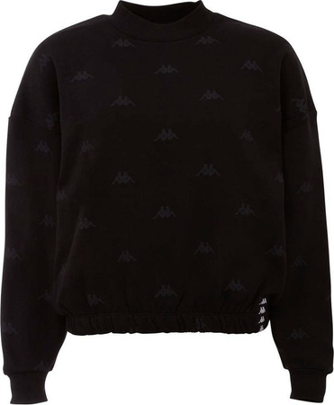 Bluza damska Kappa Ignara czarna 309091 19-4006