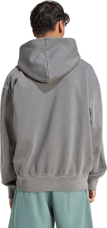Bluza męska adidas ALL SZN Fleece Washed Hoodie szara JL6539