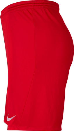 Spodenki treningowe krótkie dziecięce Nike Dry Park III NB K czerwone BV6865 657