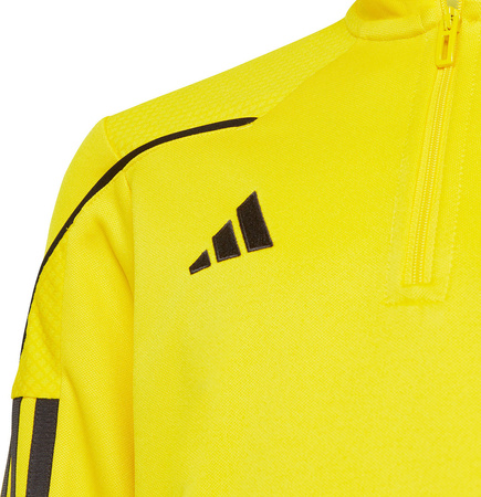 Bluza dla dzieci adidas Tiro 23 League Training Top żółto-czarna IC7880
