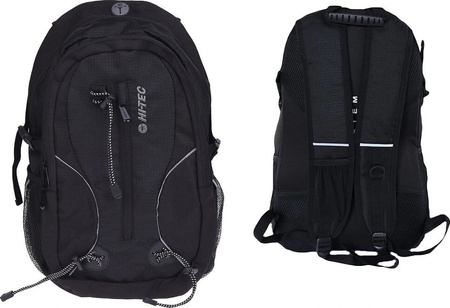 Plecak sportowy szkolny miejski Hi-tec Mandor 20l czarny