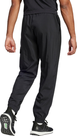 Spodnie męskie adidas Essentials Small Logo Cargo czarne JF3538