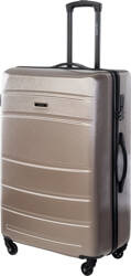Walizka podróżna na kółkach twarda Iguana Murcia Ii 97 champagne 97 litrów