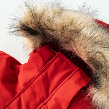 Kurtka zimowa męska Iguana Taavo czerwona rozmiar XXL