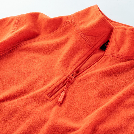 Męski polar ciepła bluza polarowa ze stójką na zamek Iguana Vilos pomarańczowy rozmiar XXL