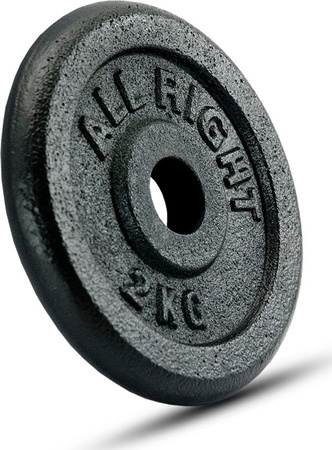 Talerz bumper obciążenie Allright średnica 28 mm 2kg