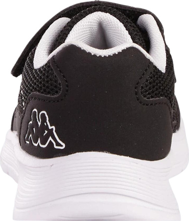 Buty sportowe szkolne miejskie dziecięce Kappa Jak M czarno-białe 280024M 1110