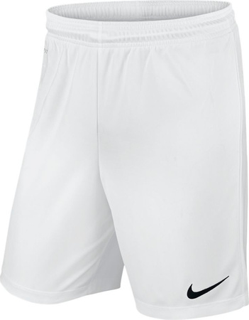 Spodenki męskie Nike Park II Knit Short NB białe 725887 100
