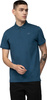 Koszulka polo męska 4F denim H4L22 TSM355 32S