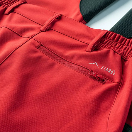 Męskie spodnie softshellowe mikropolar membrana 10000mm Elbrus Amboro rozmiar XXL