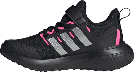 Buty dziecięce adidas FortaRun 2.0 EL K czarno-różowe IG0418