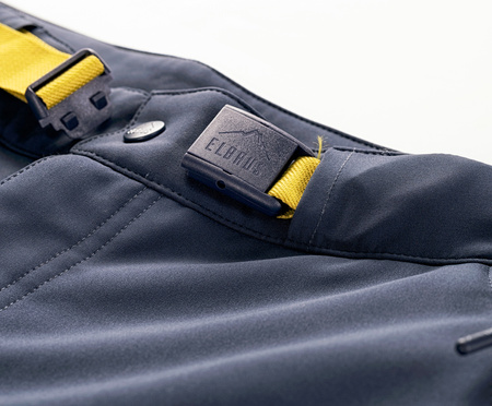 Męskie spodnie softshellowe turystyczne Elbrus Magnus granatowe rozmiar XXL