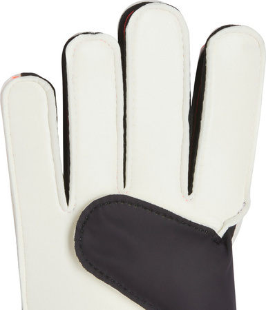 Rękawice bramkarskie dla dzieci adidas Predator Training Goalkeeper czerwono-czarne IX3873