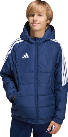 Kurtka dla dzieci adidas Tiro 26 Winter granatowa KA8026