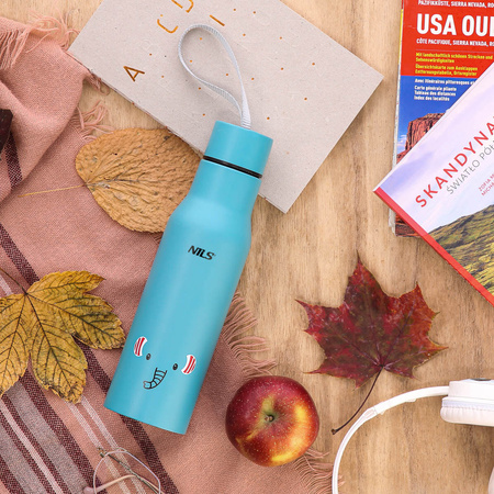 Kubek termiczny turystyczny termos Nils Camp NCB12 słoń 500ml