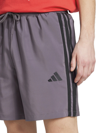 Spodenki męskie adidas Essentials 3-Stripes Chelsea szare JW1902