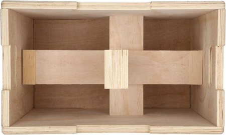 Skrzynia treningowa pylometryczna do ćwiczeń crossfit HMS DSC04 500x400x300mm