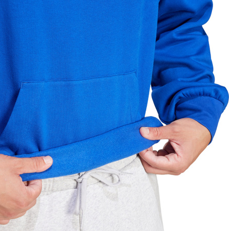 Bluza męska adidas Essentials Feelcozy Fleece niebieska JE3800