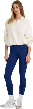 Legginsy damskie 4F CAS F195 granatowe 4FWMM00TTIGF195 031S
