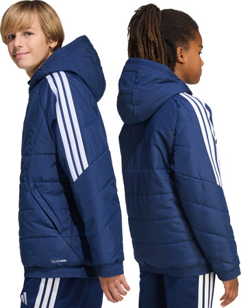 Kurtka dla dzieci adidas Tiro 26 Winter granatowa KA8026