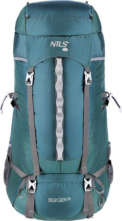 Plecak turystyczny trekkingowy górski Bergen 65l Nils camp nc1949 zielony