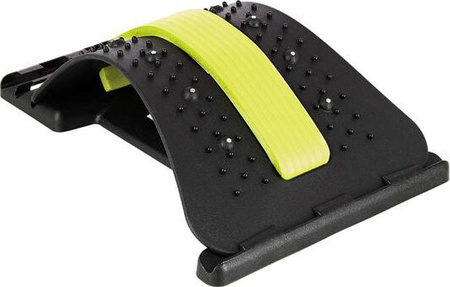 Przyrząd do rozciągania pleców z magnesami HMS prp02 zielony