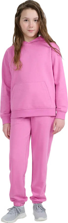 Bluza dla dziewczynki 4F F1953 różowa 4FJWAW25TSWSF1953 54S
