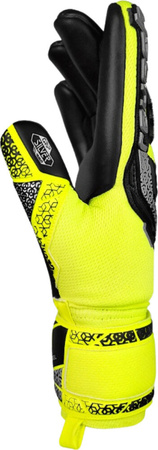 Rękawice bramkarskie Reusch Attrakt Freegel Silver żółto-czarne 5570235 2025