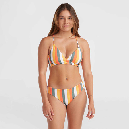 Damski Strój Kąpielowy Dwuczęściowy Baay - Maoi Bikini Set orange multistripe rozmiar 36