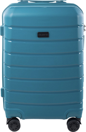 Walizka podróżna na kółkach twarda Iguana Paris 35 sea green 35 litrów