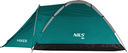 Namiot turystyczny kempingowy Nils Camp Hiker NC6010 2 osobowy zielony 275x150x105cm