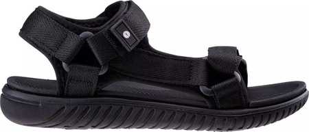 Sandały dziecięce turystyczne trekkingowe Hi-tec Apodis Teen czarne rozmiar 37