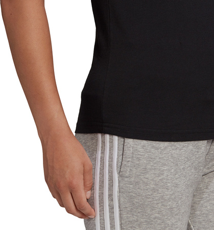 Koszulka damska adidas Essentials Slim T-Shirt czarna GL0784