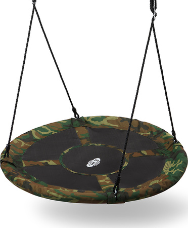 Bocianie gniazdo huśtawka Nils Camp NB5032 średnica 110 cm moro